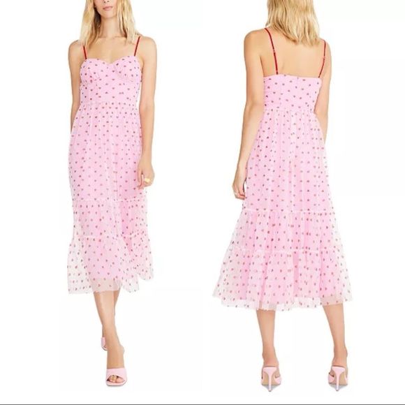 Betsey Johnson | Dresses | Betsey Johnson Heart Maxi Dress | Poshmark